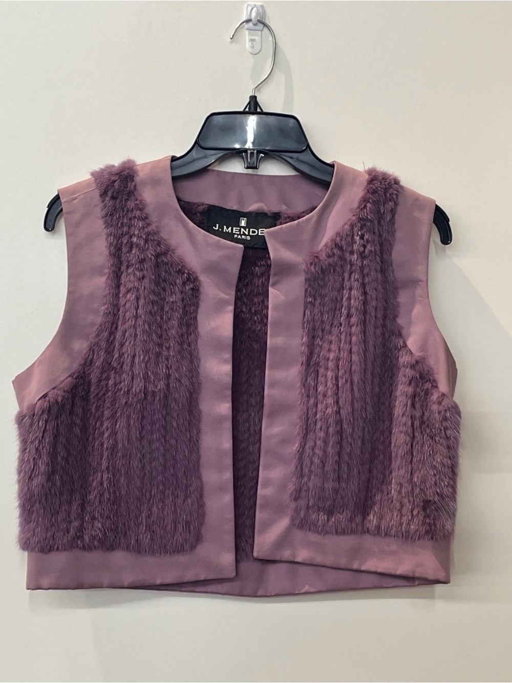 J. Mendel Vintage Fur Bolero Vest